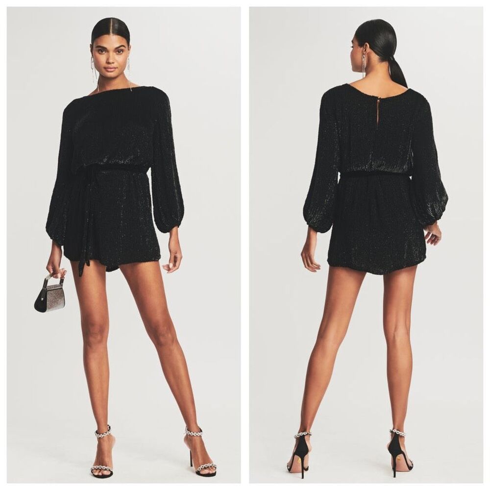 NWT Retrofete Black Mini Dress